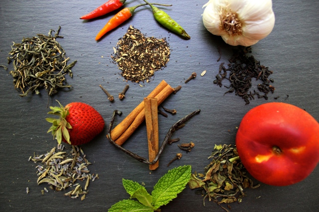 spices and tea